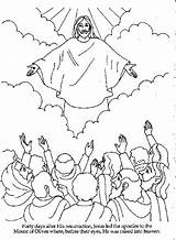 Coloring Jesus Risen Pages Getcolorings Resurrection sketch template