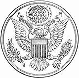 Seal Great Coloring First Presidential Bah P257  Commons Popular Wikimedia sketch template