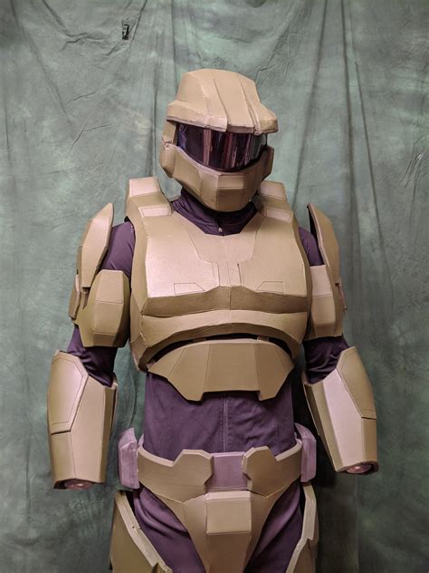 craft supplies tools patterns master chief halo  armor wearable