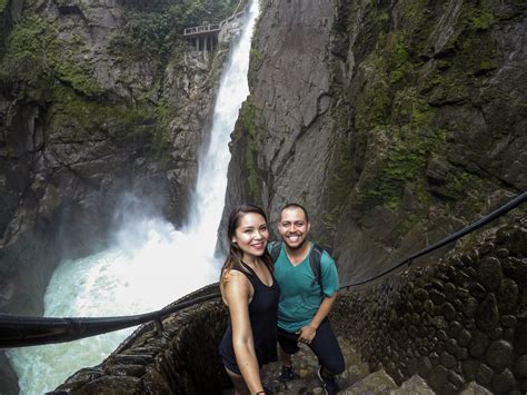 chasing waterfalls in baños ecuador — ricardo and lorena