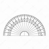 Protractor Vector Rapporteur Clipart Drawing Stock Illustration Getdrawings Clipground Similar Vecteur sketch template