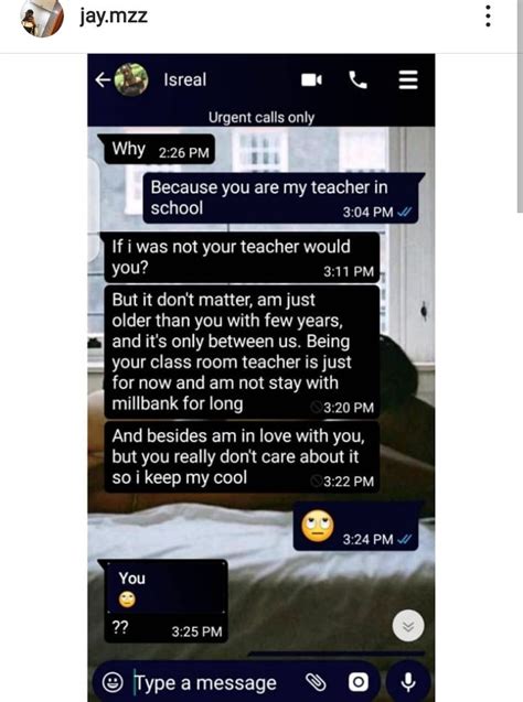 Whatsapp Sex Conversation Between A Male Teacher And His 15 Year Old