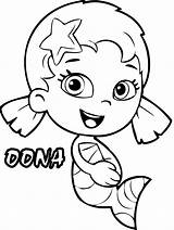 Bubble Guppies Oona Guppy Dona Bubbles Everfreecoloring Coloringhome Tudodesenhos Goby Educativeprintable Clipartmag Sloan sketch template