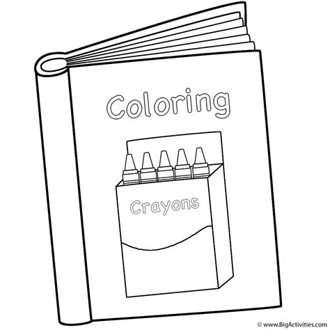 colouring book  crayons  dxf include  svg design