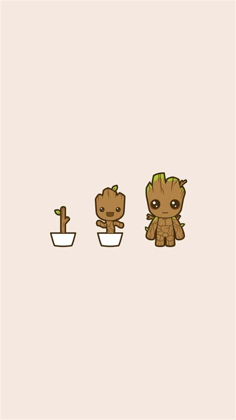 cute baby groot drawing picture wallpaperscom