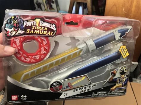 power rangers super samurai gold ranger barracuda blade  picclick