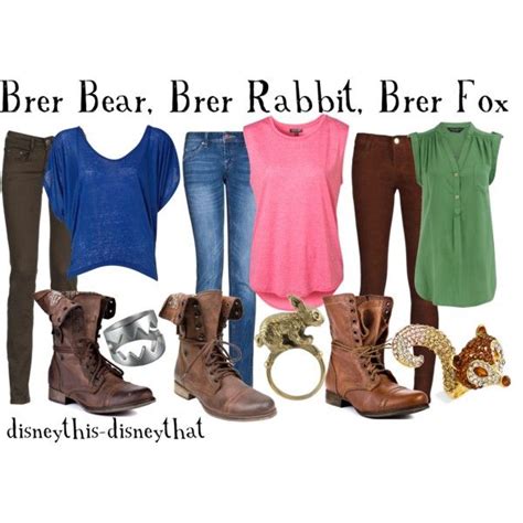 br er bear br er rabbit br er fox disney princess outfits disney inspired outfits movie