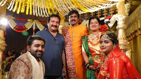 celebs at raghu kunche daughter wedding gulte