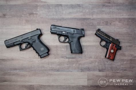 compact mm handguns pew pew tactical