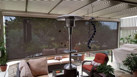 austin retractable outdoor patio shades zip bug screens