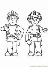 Coloring Pages Fireman Sam Truck sketch template