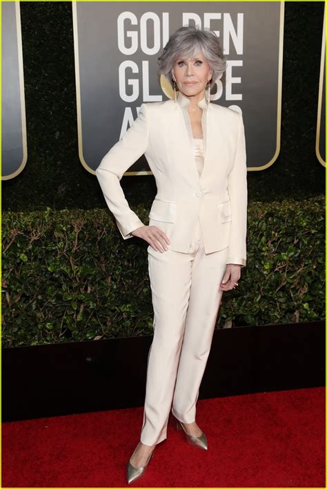 Jane Fonda Re Wore An Old Suit For Golden Globes 2021