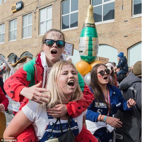 inside norway s very x rated school leavers celebration daily mail online