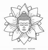 Buddha Coloring Pages Buddhist Mandala Tattoo Lotus Head Printable Dragon Outline Drawing Print Getcolorings Getdrawings Vector Fun Color Colorings Preview sketch template