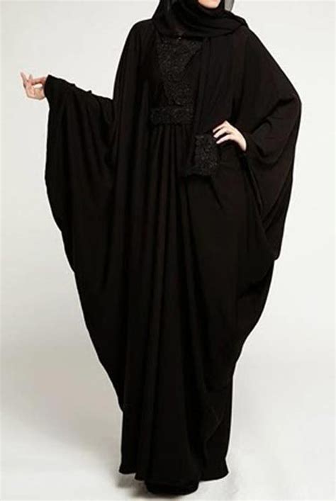 Latest Saudi Abaya Designs Fashion 2017 2018 Simple Black