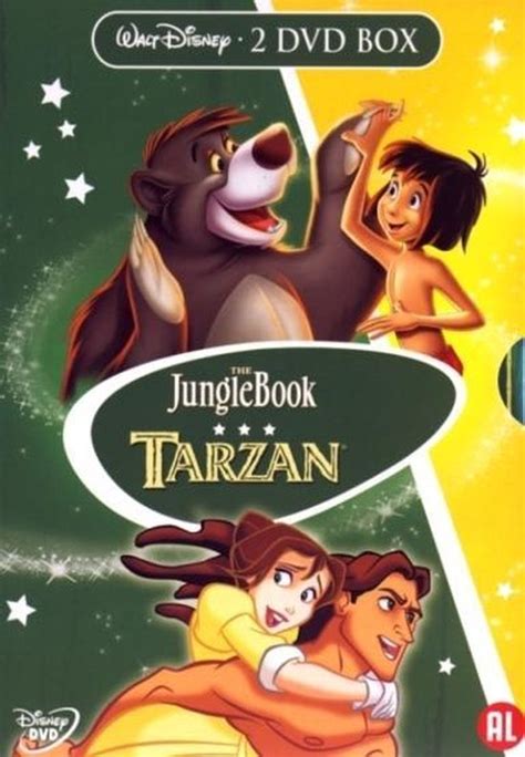 jungle book tarzan  disney dvd