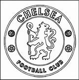 Chelsea Coloring Pages Logo Club Football Line Soccer Fc Madrid Real Printable Kids Sheets Colouring League Manchester Premier City Color sketch template