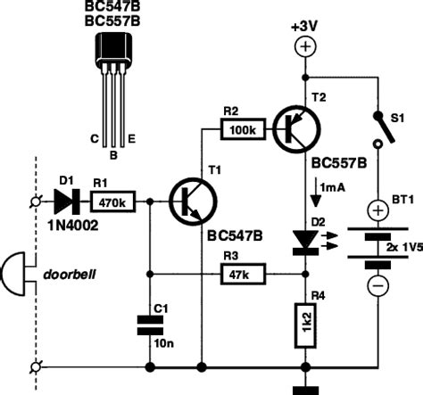 doorbell memory circuit diagram circuit diagram