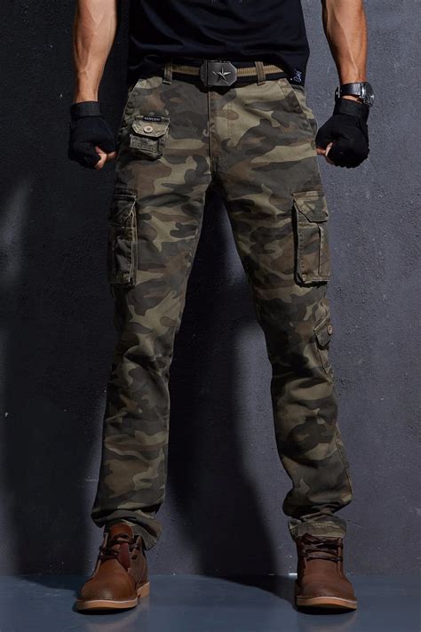 Camouflage Pant S For Men Army Style Urban Clothing Military Style Cam