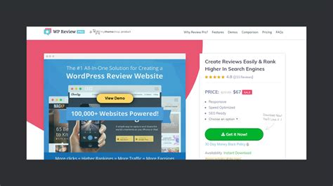 wp review pro  powerful plugin  rich snippets comparison table