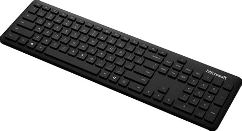 buy microsoft full size wireless bluetooth keyboard black qsz