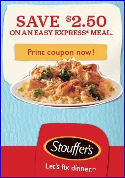sample frenzy stouffers facebook coupons