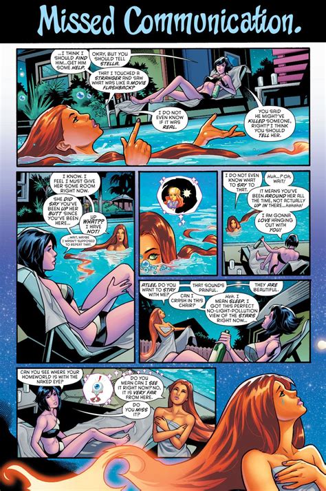 Starfire Has Problems With Idioms Marvel Comic Character