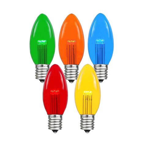 assorted smooth glass  led bulbs novelty lights