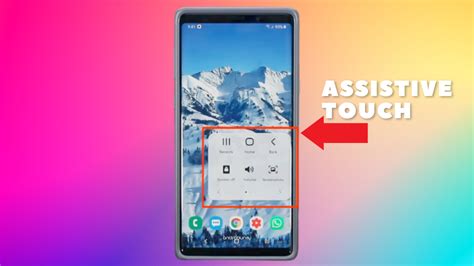 mengaktifkan assistive touch  hp samsung androbuntu