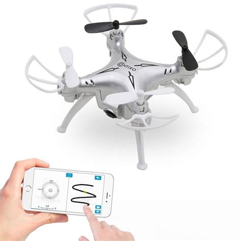 contixo  worlds easiest fly app track controlled mini drone p hd wifi camera ghz ch