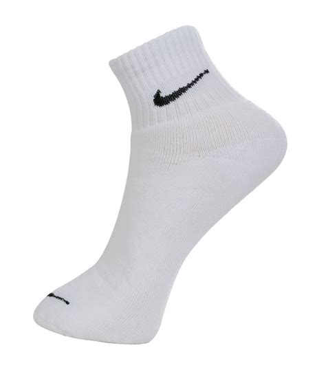nike white casual ankle length socks buy online at low price in india