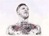 Mcgregor Conor Deviantart sketch template