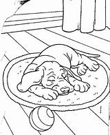 Coloring Pages Puppy Popular sketch template