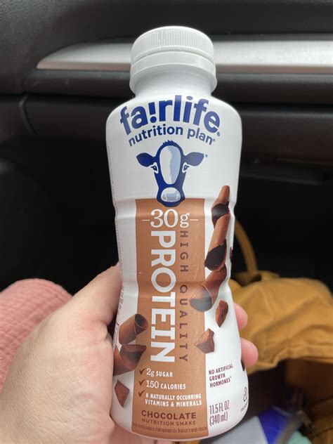 fairlife chocolate nutrition plan     costco