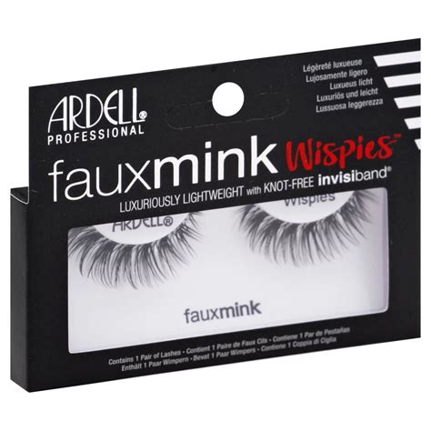 ardell faux mink wispies shop false eyelashes