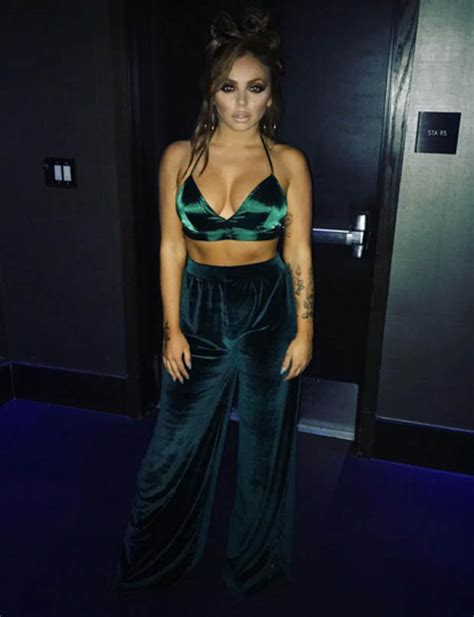 little mix jesy nelson shows hot cleavage on instagram daily star
