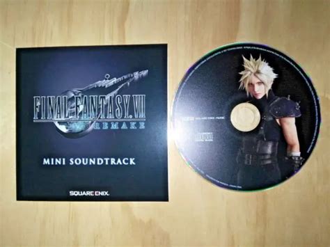Final Fantasy Vii Remake Ost Music Mini Soundtrack Genuine Ff7 Cd
