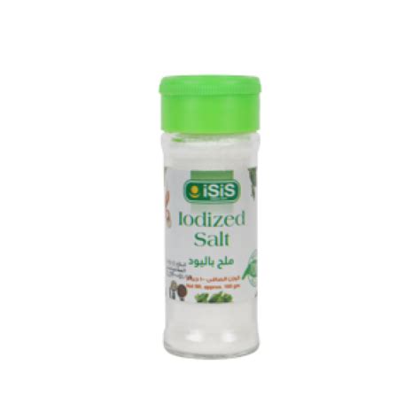 iodized salt isis organic