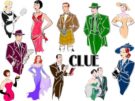 what clue character are you clue costume clue themed parties clue