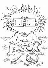Rugrats Pages Coloring Colouring Getcolorings Printable Bo Color sketch template