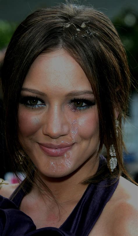 celebs bukkake hillary duff celebrity porn photo