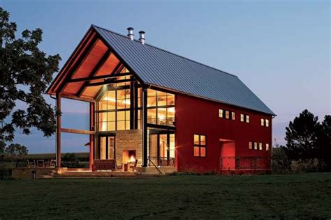 beautiful wisconsin vacation retreat   modern home disguised   barn barn house kits