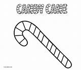 Candy Cane Coloring Pages Printable Cool2bkids sketch template