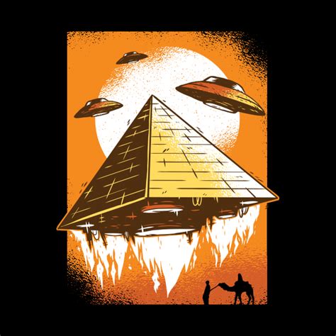 flying pyramid pyramids  egypt pillow teepublic