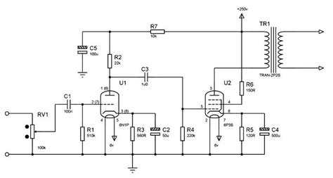 simple high quality tube amplifier class  amplifier circuit design