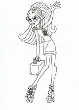 Pages Ghoulia Yelps Coloring Printable Getcolorings sketch template