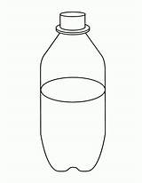 Botella Garrafa Bottle Pintarcolorear Colouring sketch template