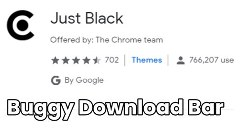 google chrome  black theme  bar bugged   fix fawove