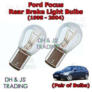 ford focus rear brake light bulbs pair  stop tail light bulb lights   ebay