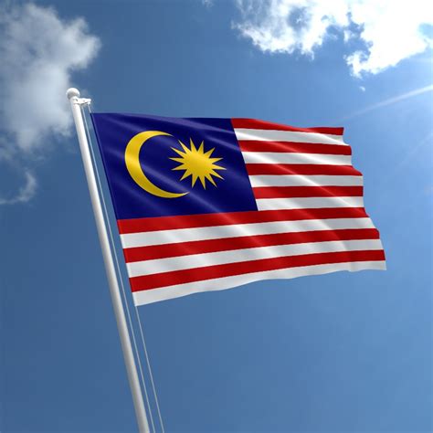 small malaysia flag 3 x 2 ft malaysia flag the flag shop